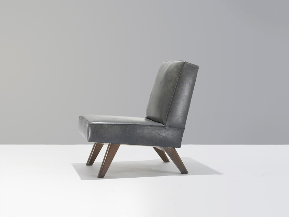 low-chair copy - pierre jeanneret chandigarh furniture le corbusier and